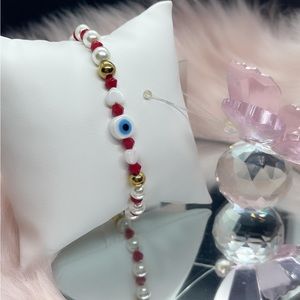 ❣️TRENDY EVIL-EYE/ PEARL/HEART 🤍BRACELET Now Available 🧿❣️